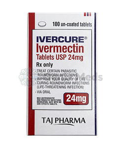 Ivermectin 24 Mg (Ivercure – 24)